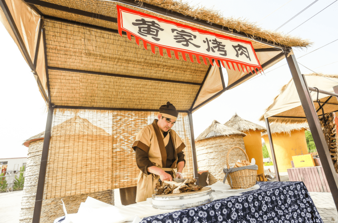 承包整个春天济南平陵花海古风市集开市啦