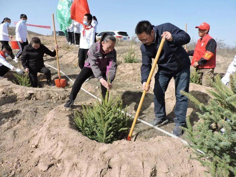 保护母亲河行动解放军青年林甘肃渭源项目启动