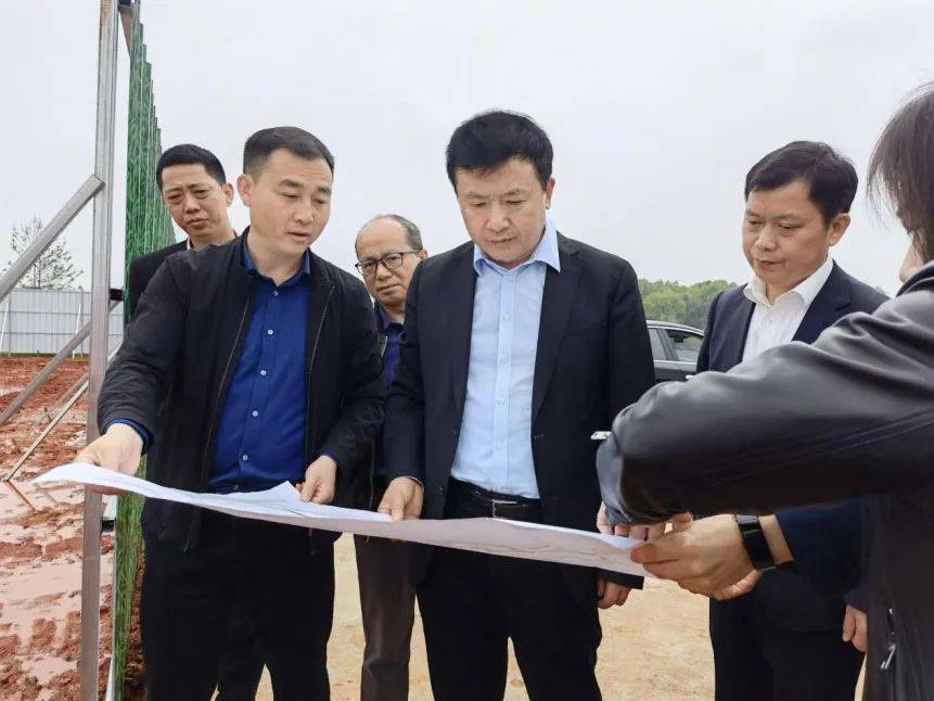 李晓刚到共青城市调研推进冷链物流园项目建设