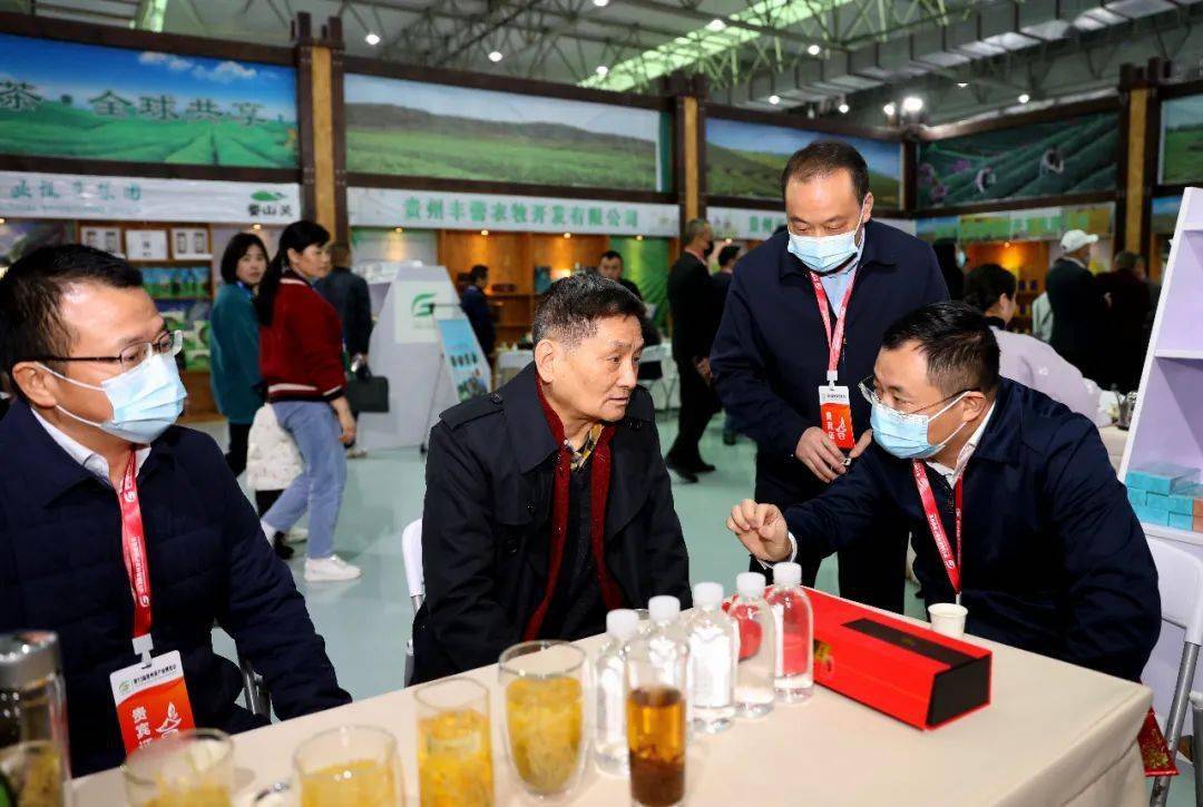 名人名家叶辛为绥阳县农特产品点赞 黄金茶