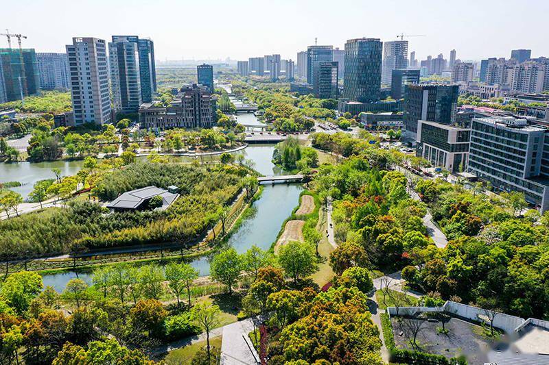 航拍五个新城俯瞰嘉定新城用全新技术打造独一份智慧城市