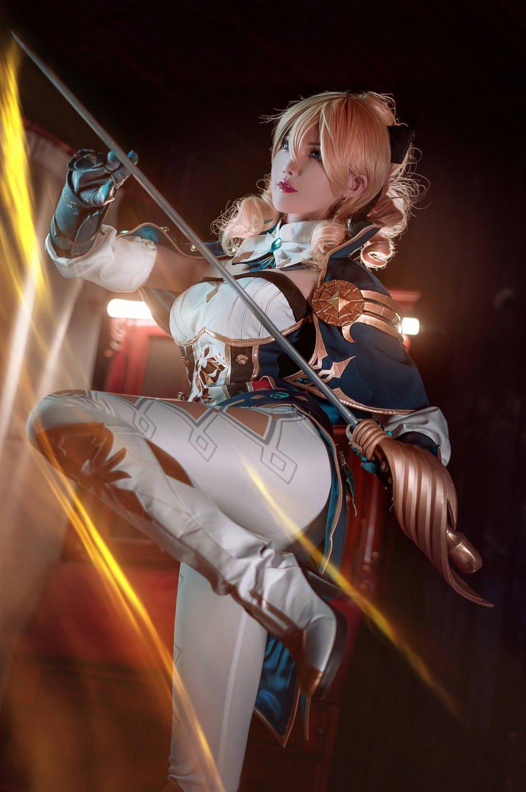 原神琴团长cosplay