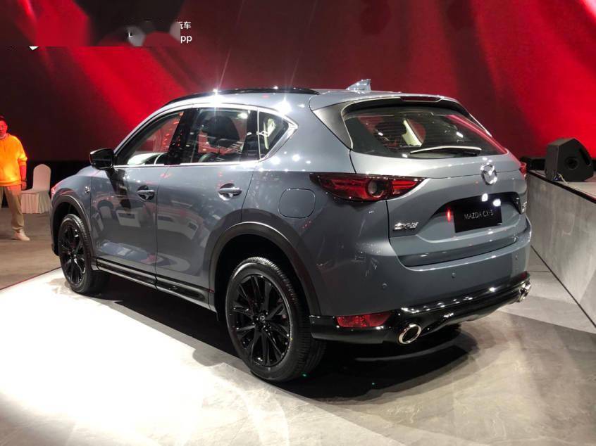 马自达cx-5黑骑士版亮相上海车展 售价20.18-23.58万元_搜狐汽车_搜狐
