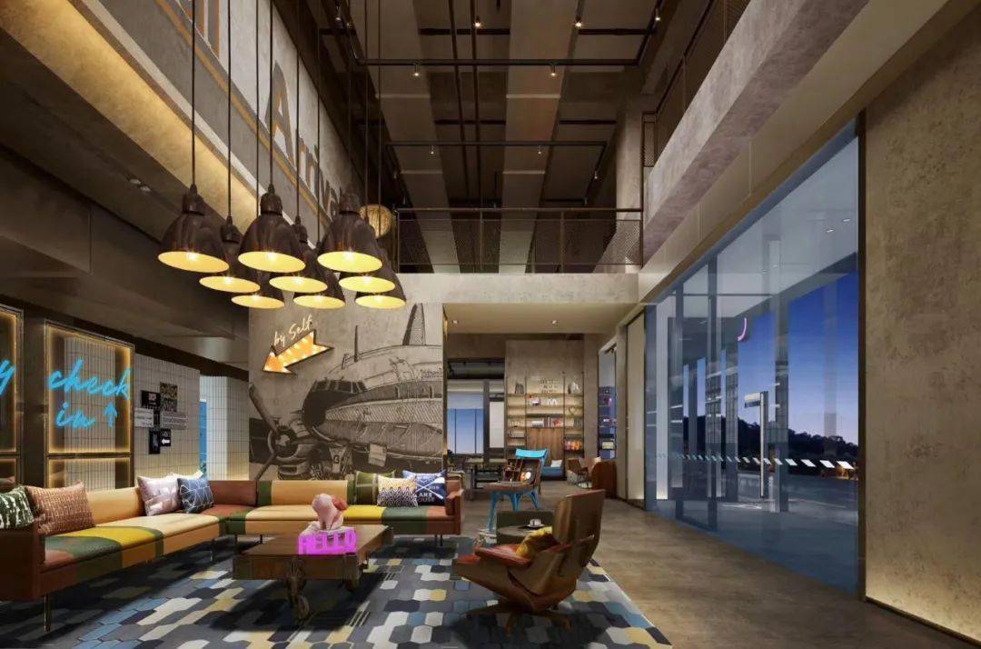 宜家与万豪的跨界作品上海虹桥商务区moxy酒店