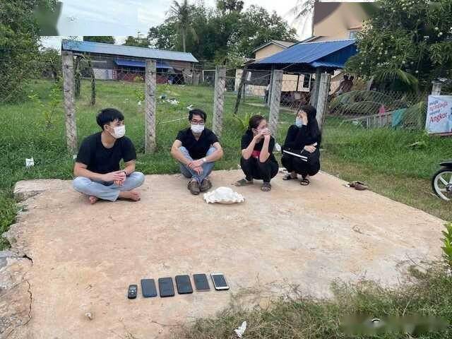 7名越南人从柬埔寨西港出发企图偷渡回国被抓