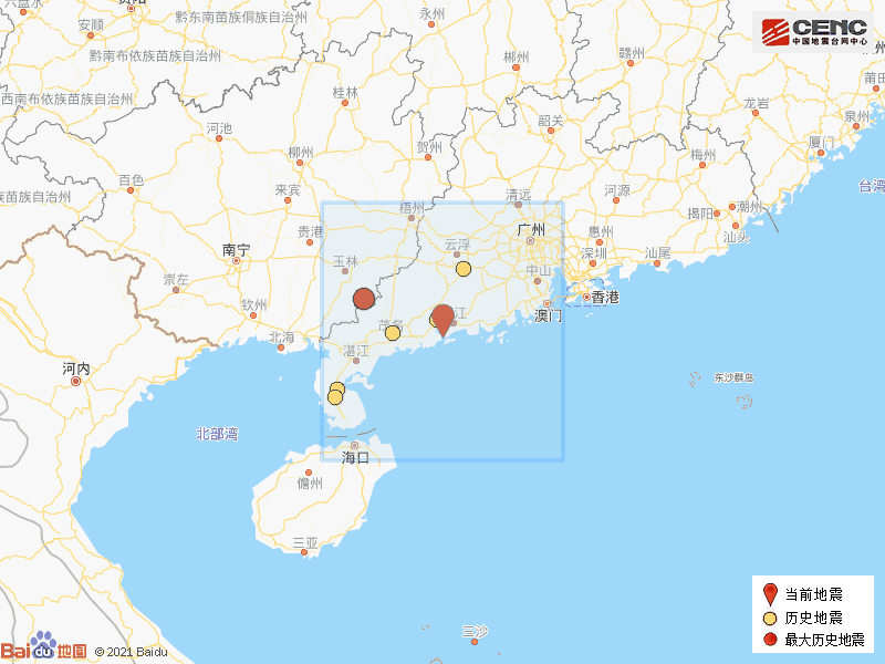 广东省地震烈度区划图图片