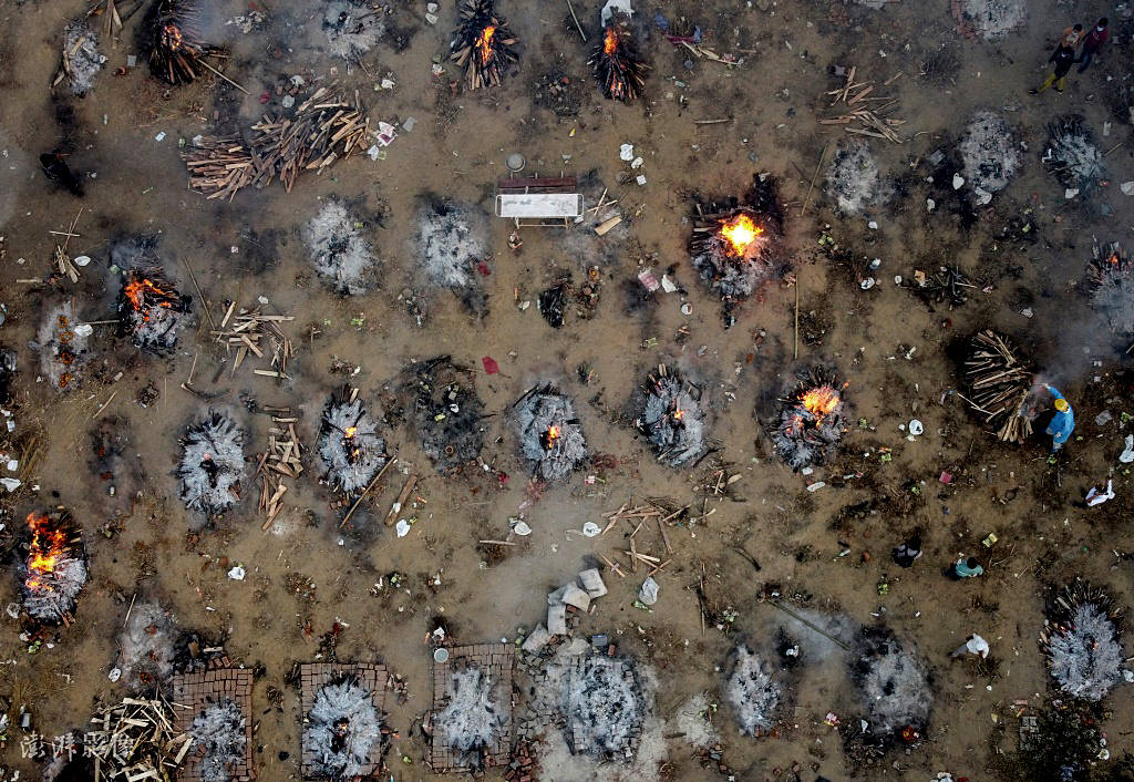 多图丨日增33万印疫情失控缺氧缺疫苗火葬场不堪重负