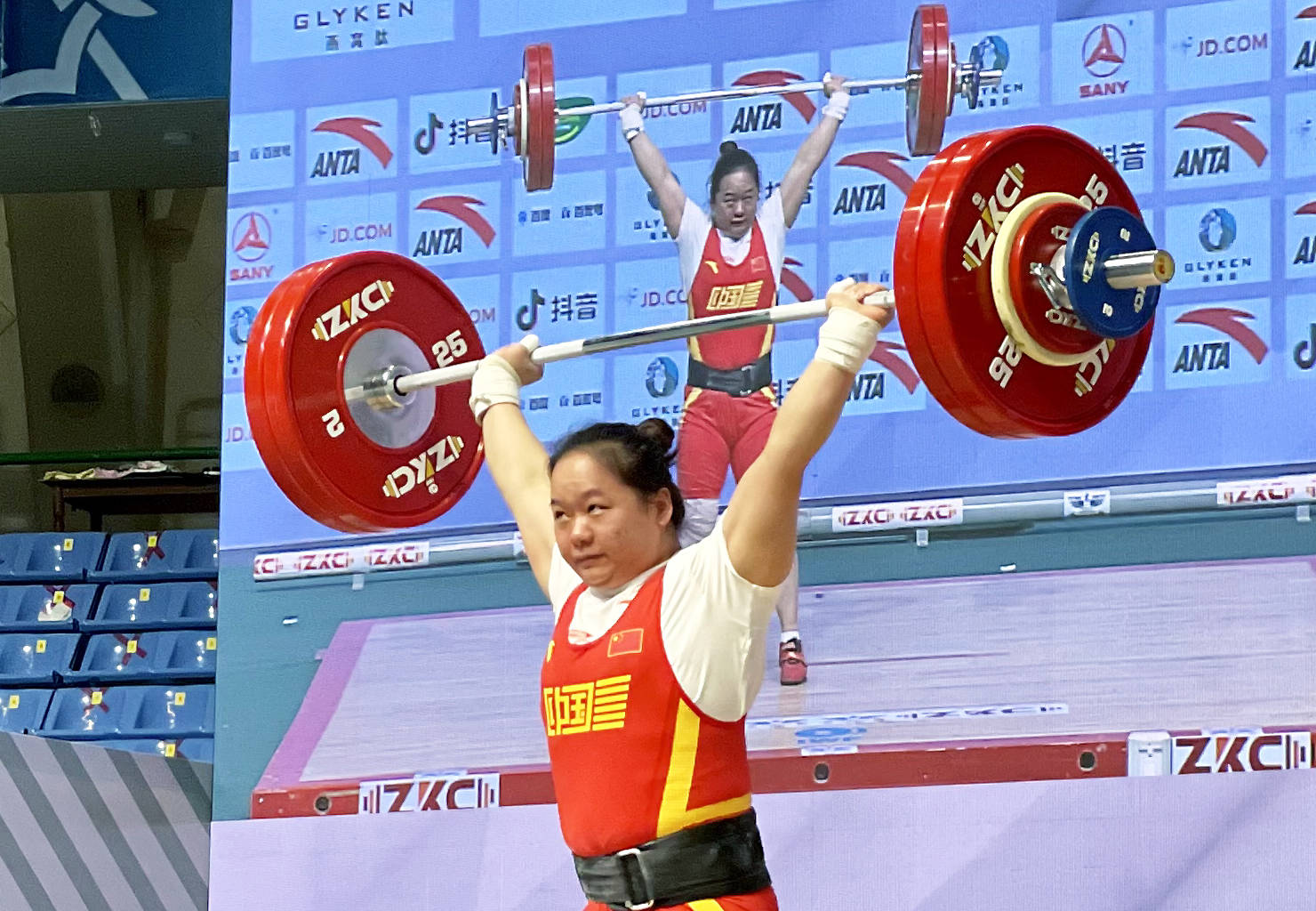 举重——亚锦赛女子76公斤级:张旺丽夺冠