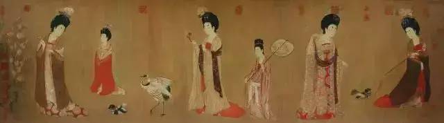 十五幅经典人物作品看：中国古代人物画的艺术表现特征_绢本
