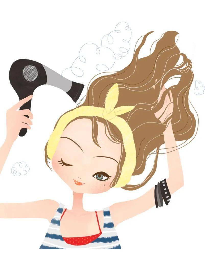 关于洗头发的那些错误认识_吹风机