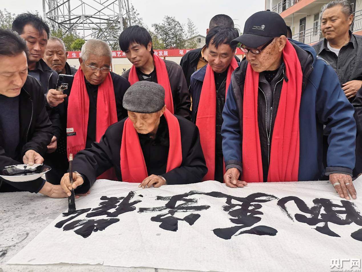 皖美安徽萧县刘套镇熏出来的书画艺术之乡