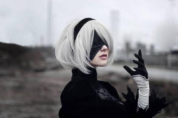 瑞典小姐姐cos尼尔伪装者凯妮颇具异国风情