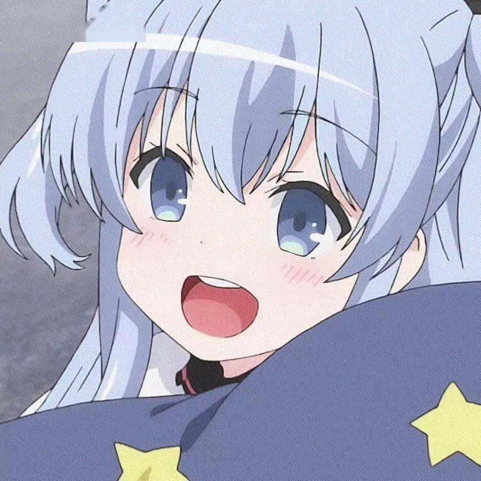 超可爱的动漫女生头像希望所有的烦恼离屏幕前的这个小笨蛋远点