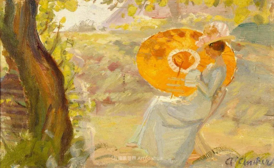 丹麦著名女画家安娜安切尔作品欣赏