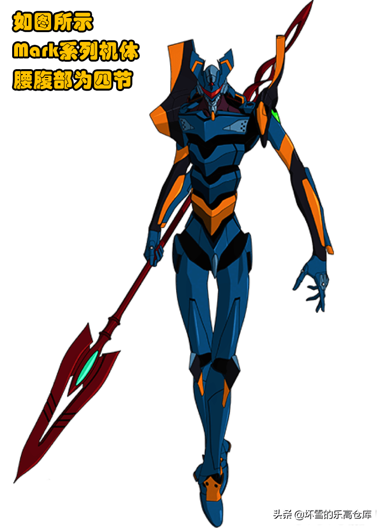 用400片积木搭建的迷你evamark06还原度能有几分呢