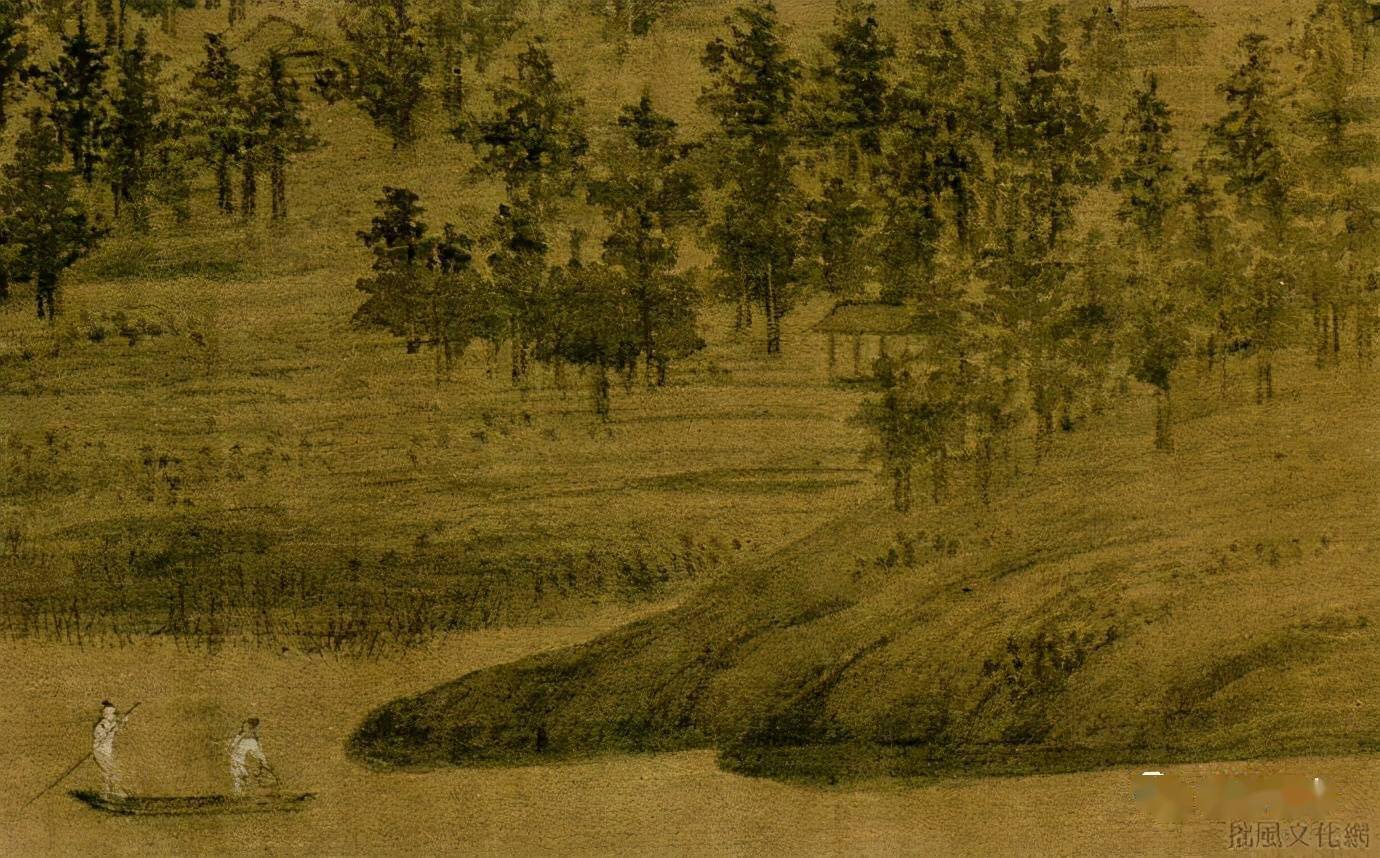 五代画家董源的潇湘图