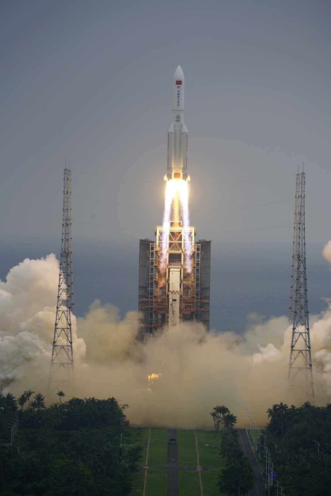 中国空间站天和核心舱发射成功太空之家在轨开工