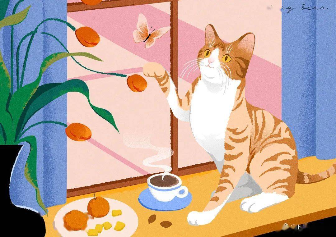 ▽再来看乖萌甜美的小橘猫用户能更快速地了解产品相关属性简洁的产品