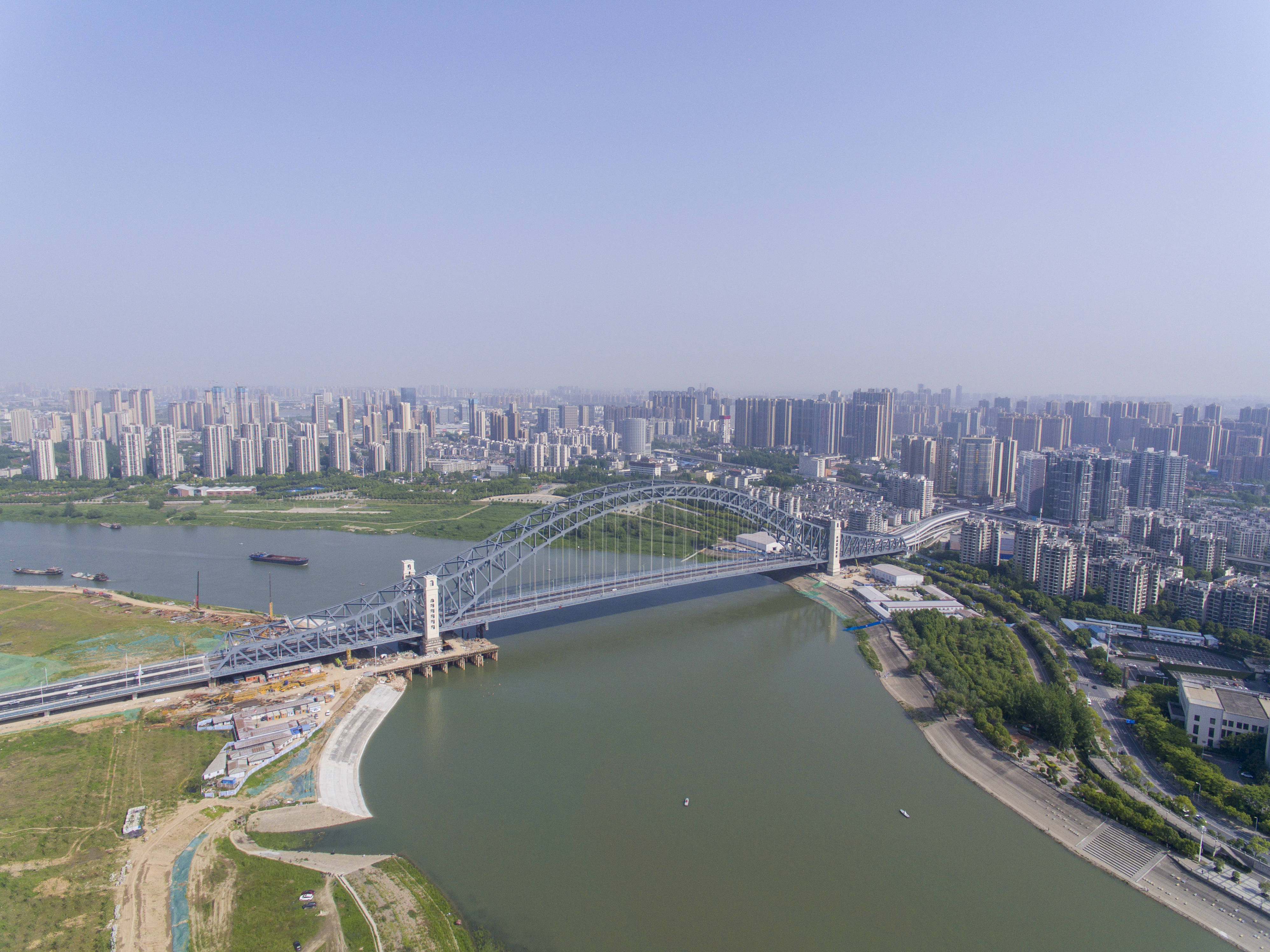 武汉汉江湾桥正式通车