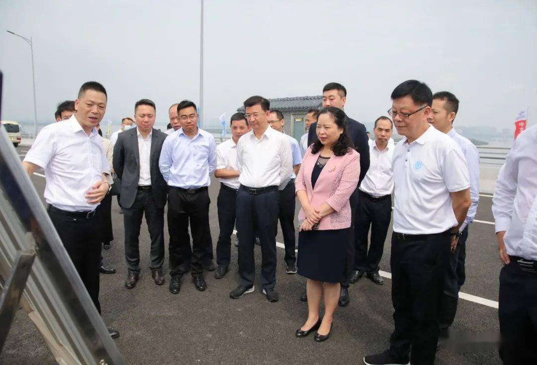 袁古洁庄悦群到水东湾大桥调研:集聚要素"串珠成链" 构筑滨海旅游美丽