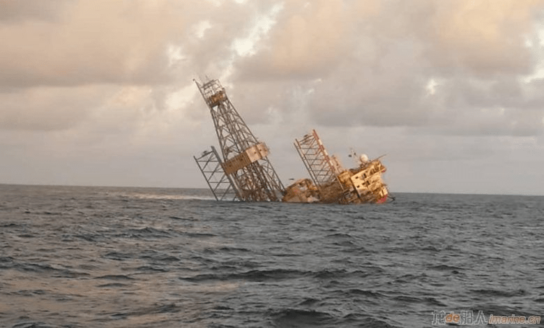 velesto表示,事故原因可能是因为海底沉陷,事故发生时没有开始钻井