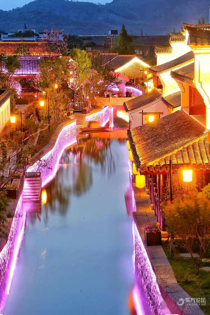 宁波慈城骢马河开市,在夜色中流光溢彩!快来欣赏