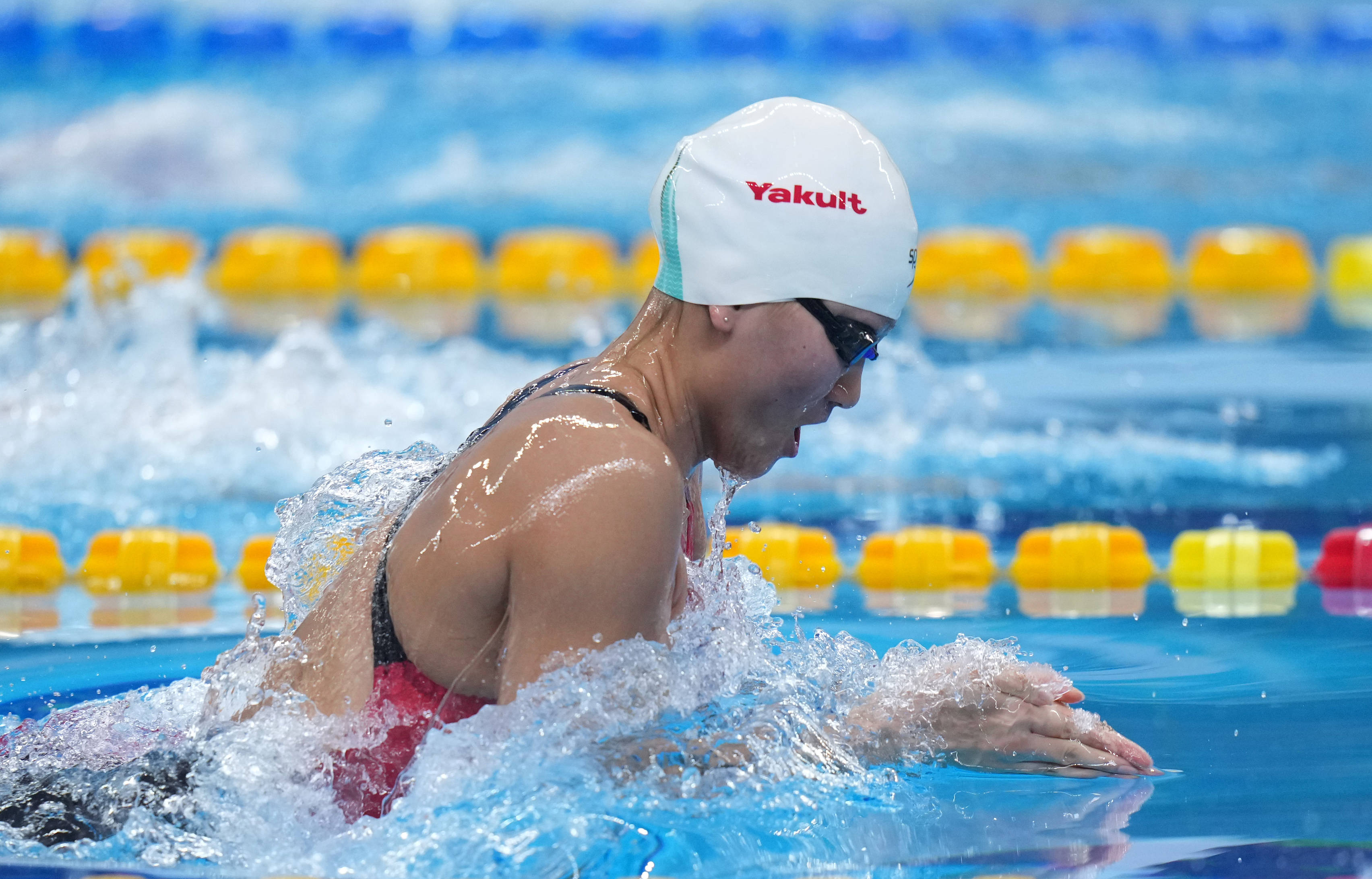 游泳——全国冠军赛:于静瑶女子200米蛙泳夺冠