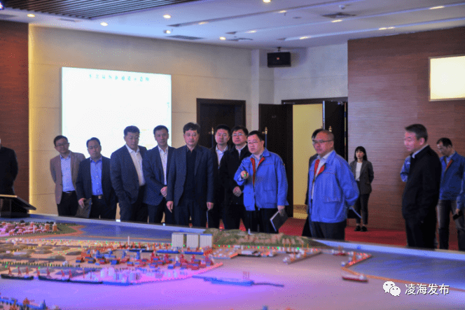 任勇强率中国兵器集团北方华锦联合石化项目考察团来凌海市,锦州港