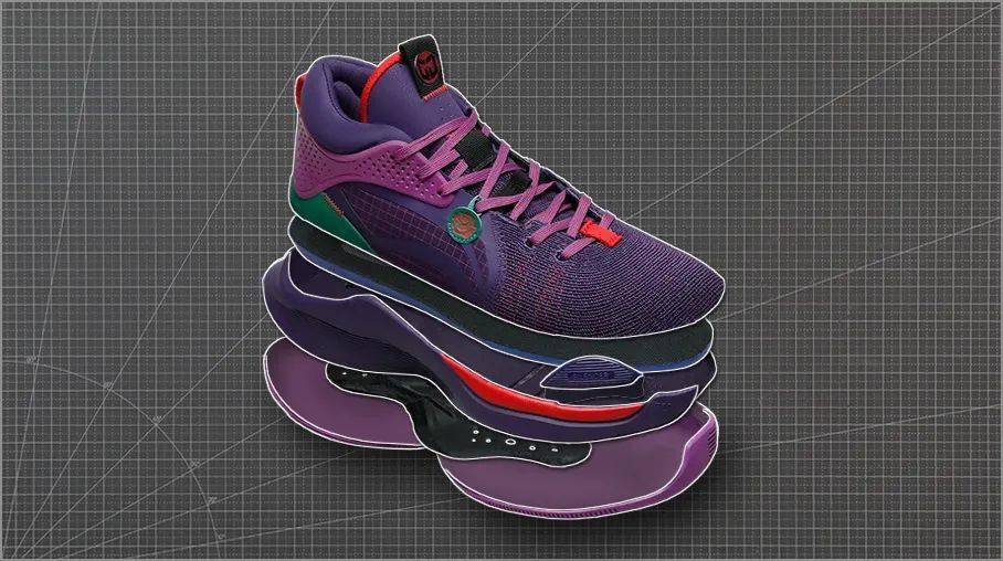 快传拆解李宁cjsilencer实战篮球鞋