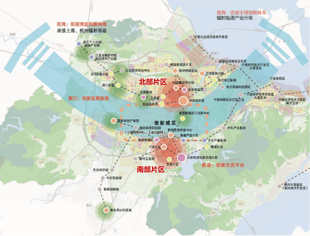 甬江科创大走廊规划图图片