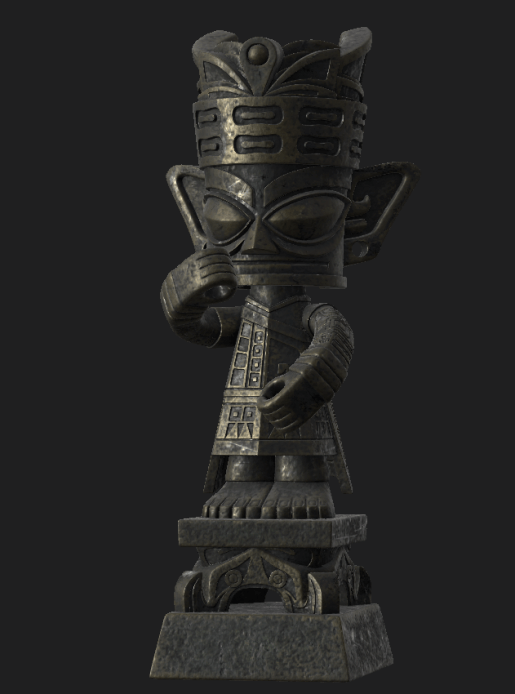 网红文创受追捧北服教师杜尽知设计三星堆祈福神官系列盲盒