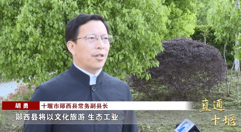 郧西县常务副县长胡勇:"十四五期间,郧西县将以文化旅游,生态工业