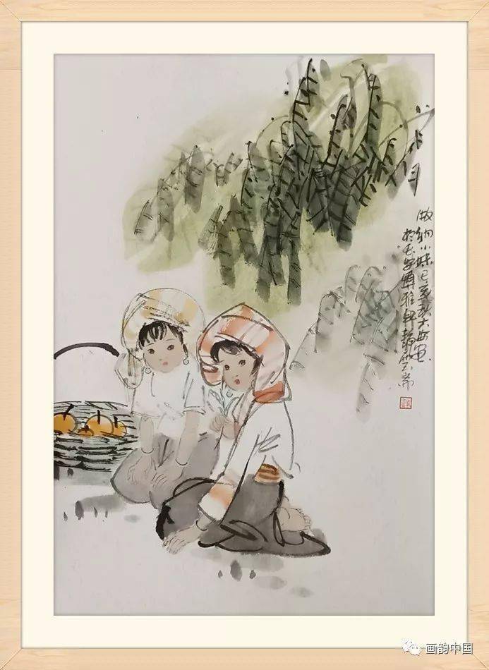 画韵人物品读袁大安作品赏析