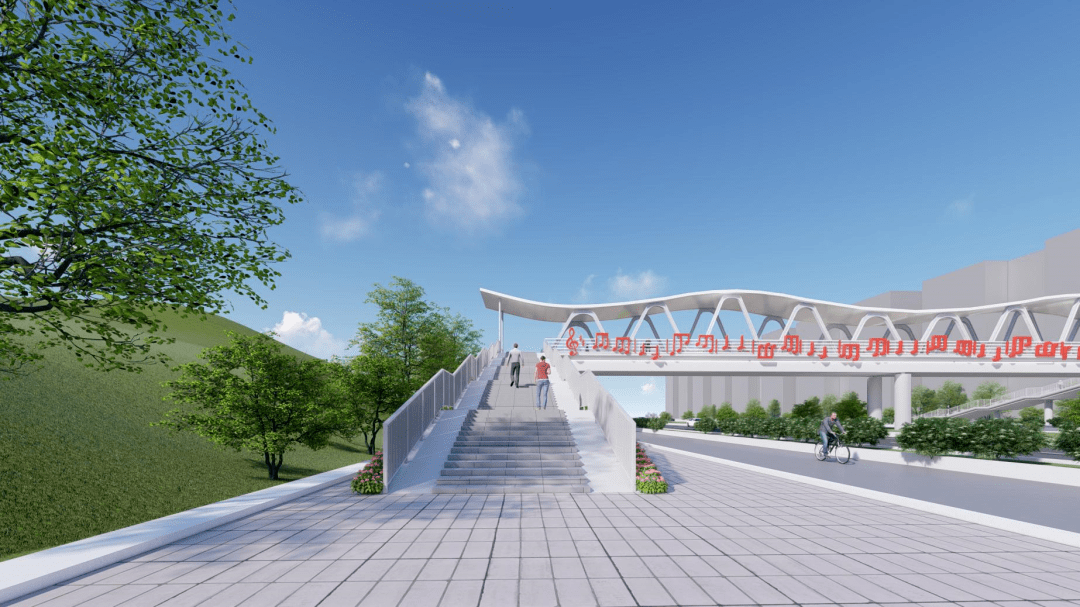 河源江东新区将新建2座人行天桥_建设