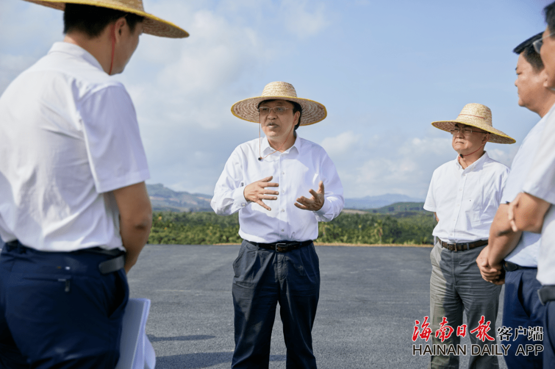 冯飞赴乐东调研_建设