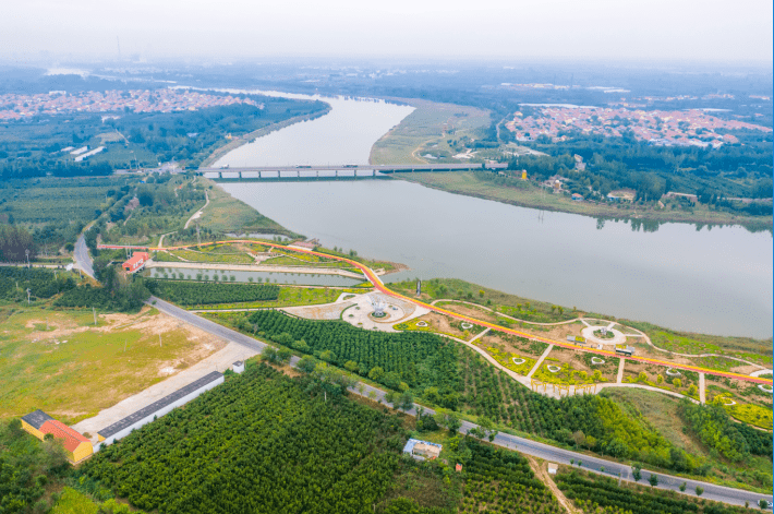 美丽河湖展播江北水城苇蒲青记徒骇河沾化区段
