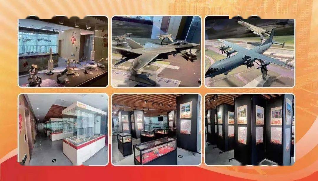 军事模型展区有六个专门展出我国火箭军,海军,陆军,空军,枪械,航天器
