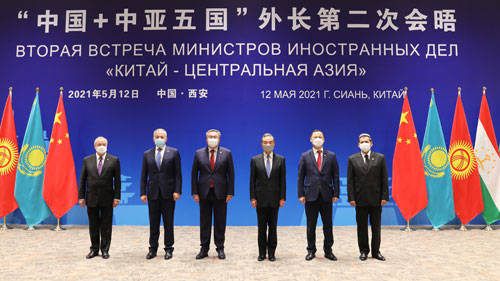 中国外交部合照图片