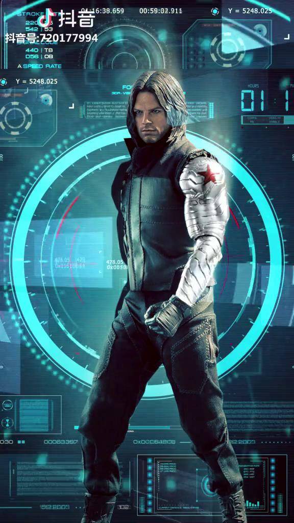 冬兵复仇者联盟原创动态壁纸右向左滑更多壁纸