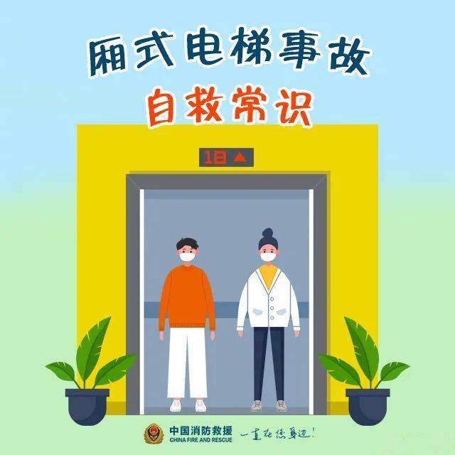 應急科普 | 廂式電梯事故自救常識