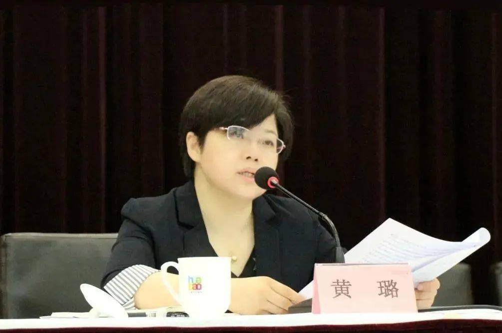 镇党委副书记黄璐,镇党委委员,纪委书记,监察办主任吴春兰,镇