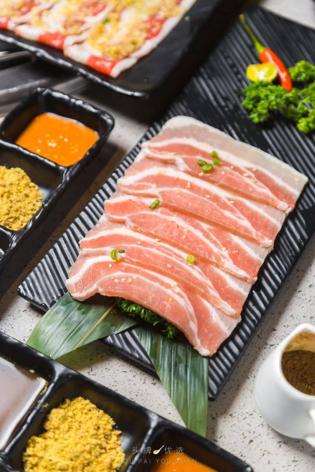 厚切黑猪五花肉