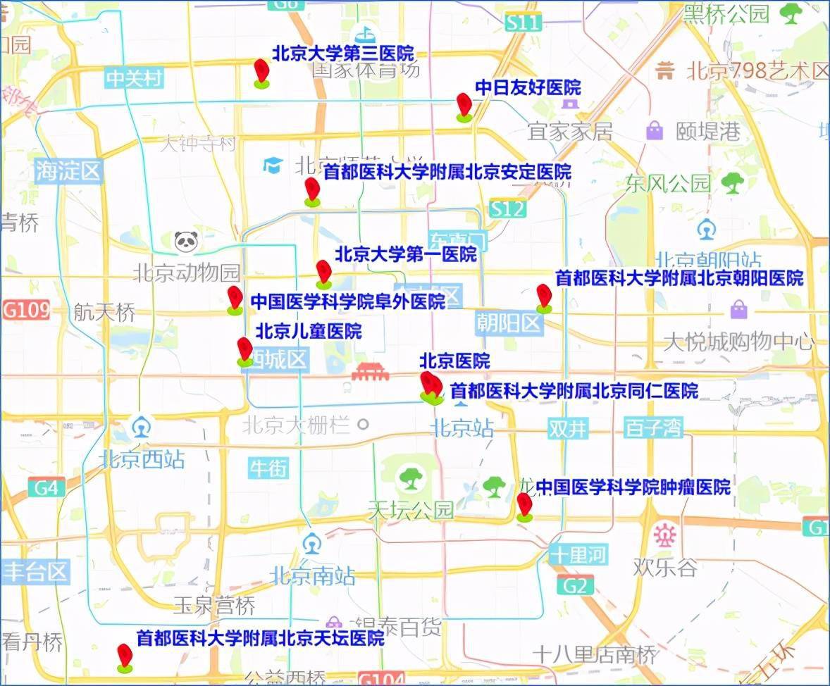 北京医院地理位置跑腿代挂联系的简单介绍
