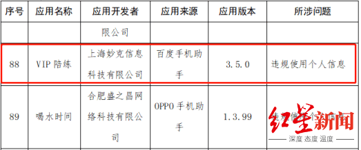 下架|工信部多次点名，“VIP陪练”APP被下架却仍能在苹果应用商店下载