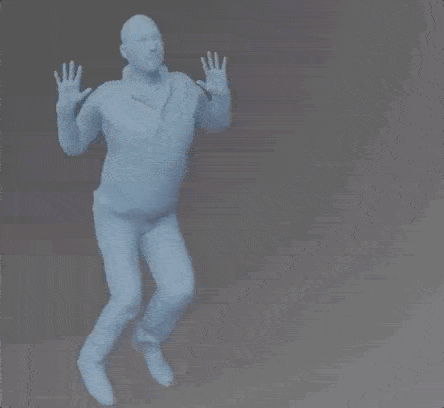 连肌肉颤动都清晰可见 3d人体模型自动生成算法 一作来自北大图灵班 Siggraph Blend