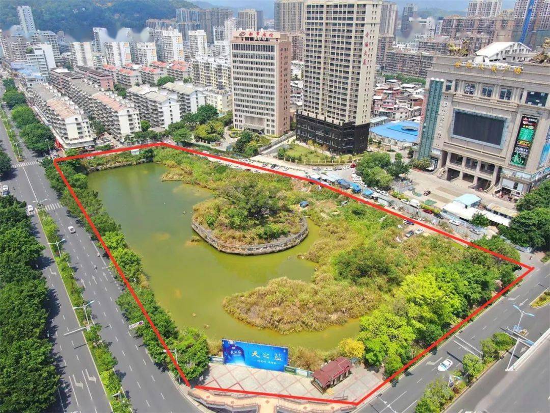 闹中取静龙岩这个繁华地段将建设市民广场