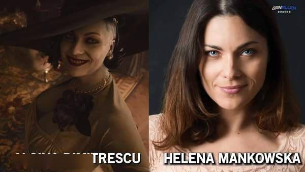 生化8角色脸模对比人偶师唐娜惊艳容颜美如画