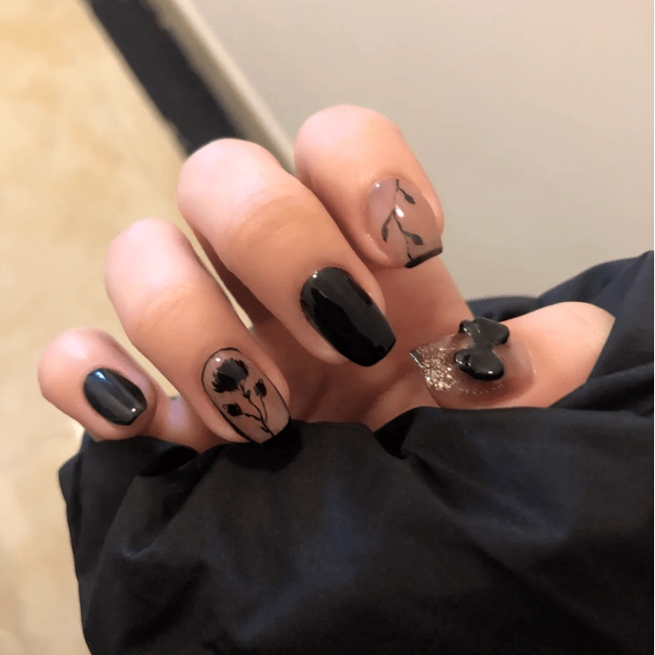 让人一眼就爱上的甜酷风美甲,快来看看吧!_都有