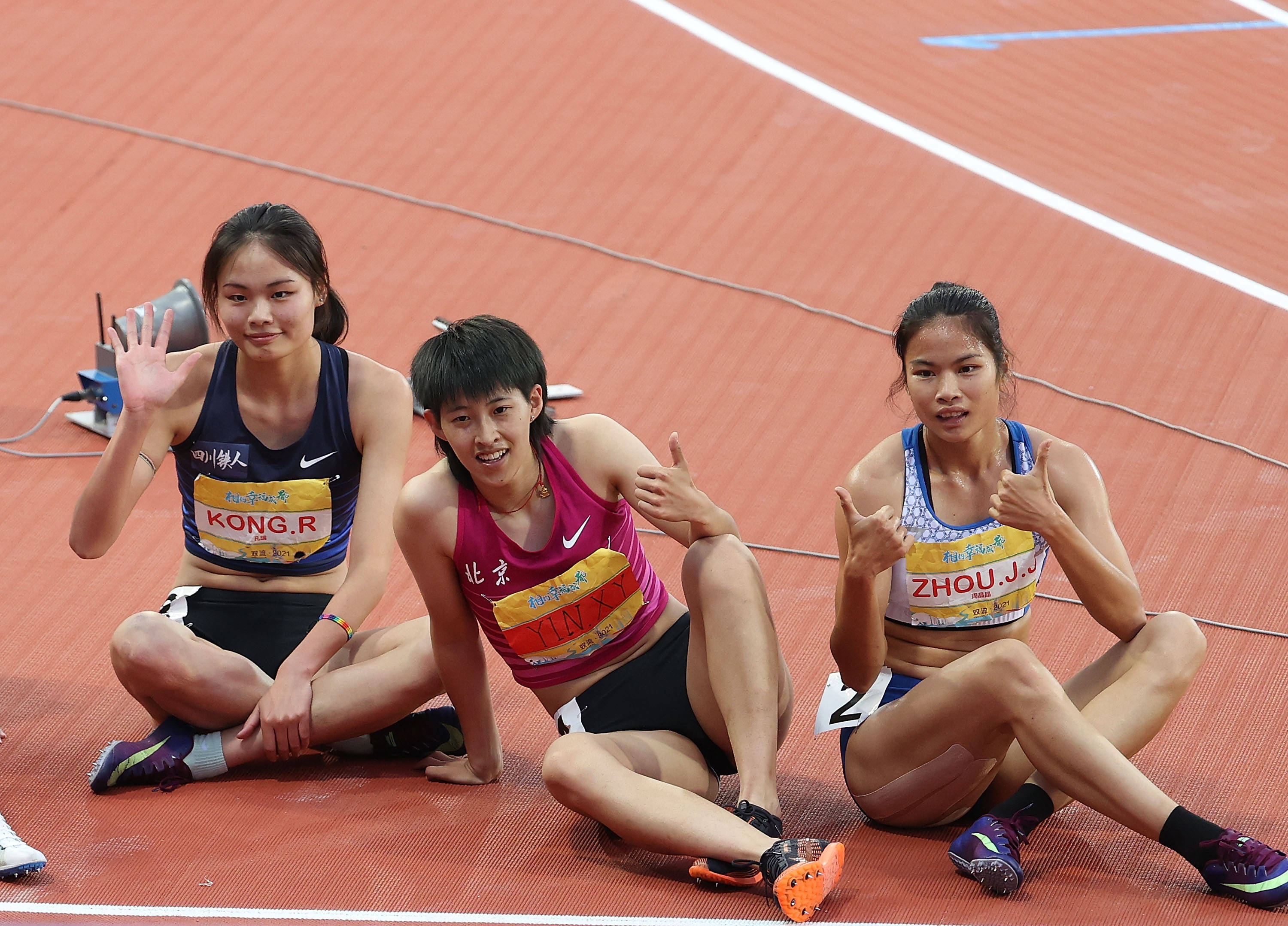 田径相约幸福成都田径邀请赛女子七项全能赛况