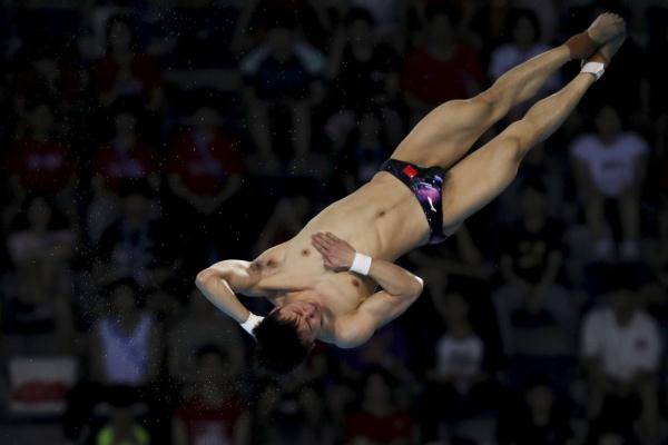 5月15日,杨健在比赛中.↑5月15日,杨健在比赛中.